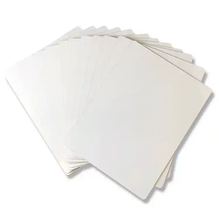 Unlined White Board, 9" x 12", Set of 12