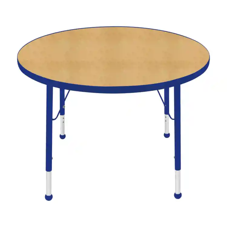 Maple Top Activity Blue Trim, Round 36"