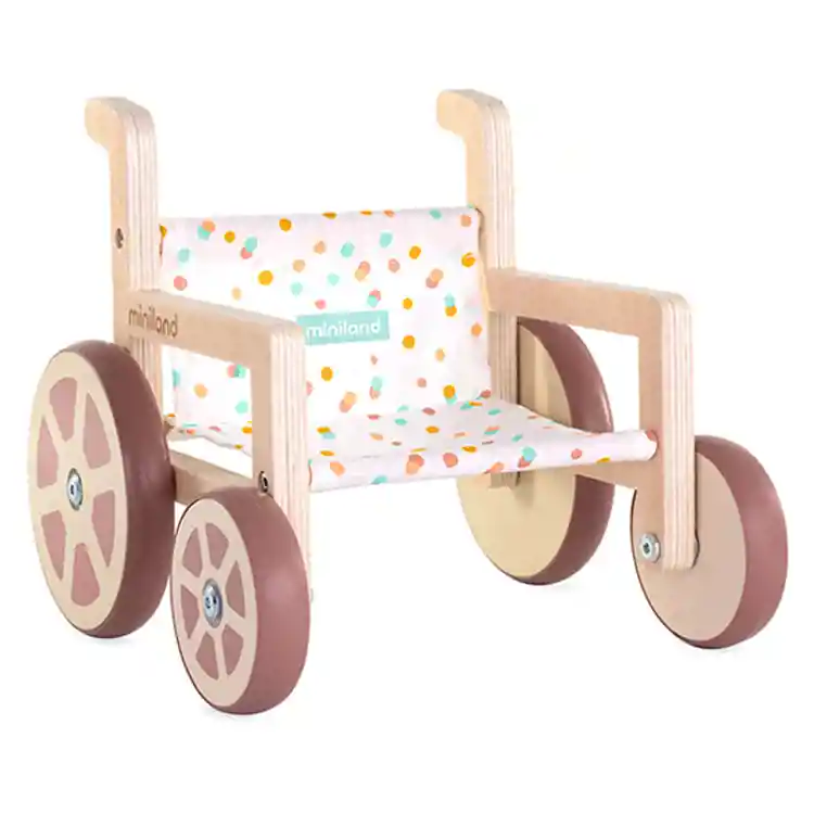 Wooden Doll Wheelchair