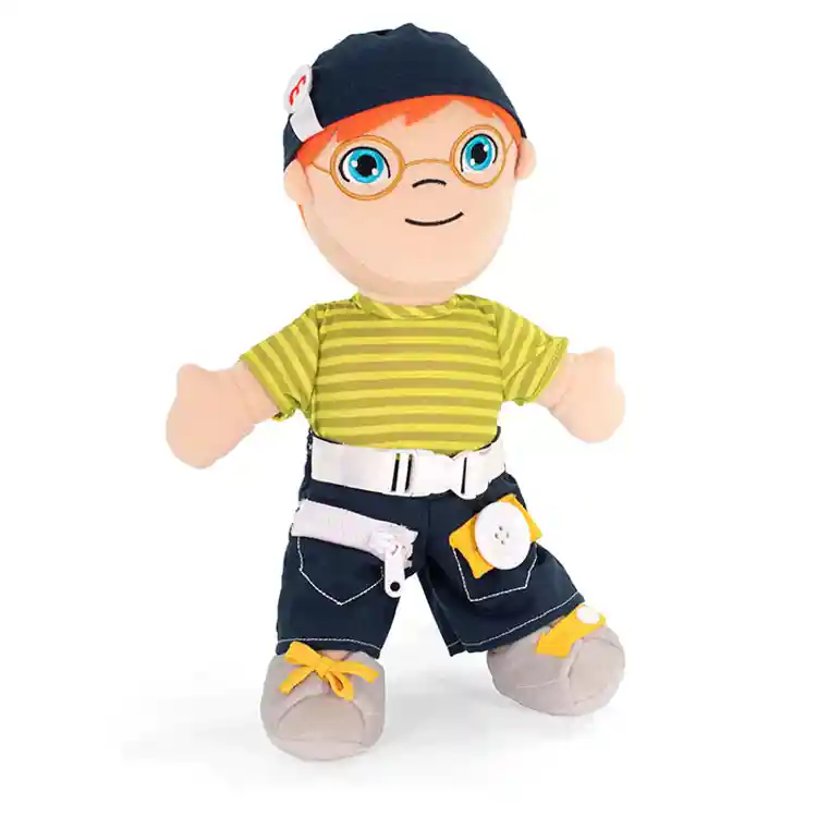 Diverse Learn To Dress Doll, Caucasian Boy