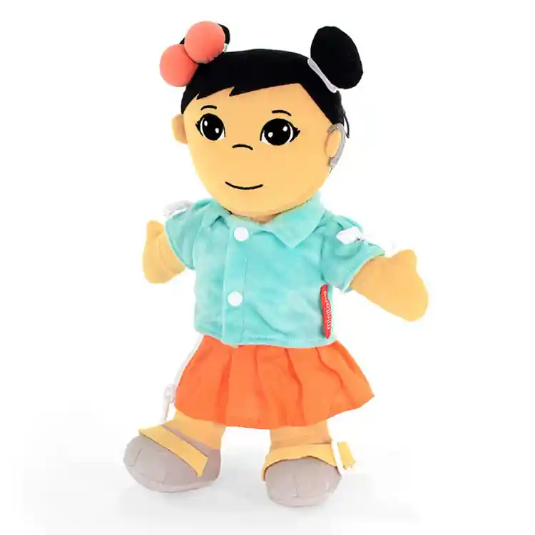 Diverse Learn To Dress Doll, Asian Girl