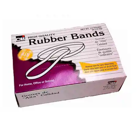 Rubber Bands, Medium ¼lb. Box