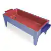 Sand & Water Activity Center, Blue, 18"H Toddler Height, no Casters