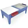 Double Mite Sensory Activity Table, Blue, 18"H Toddler Height, no Casters