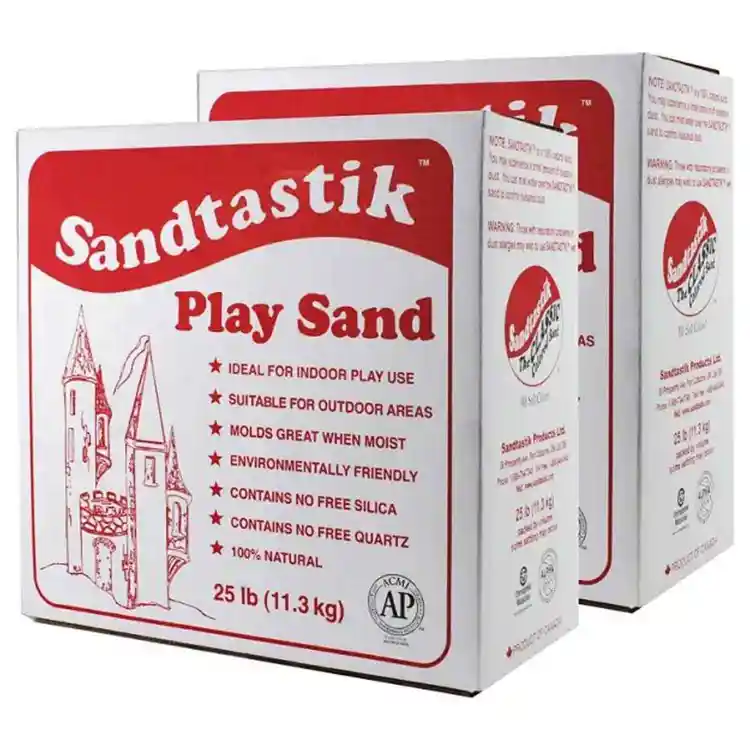 Sandtastik® White Play Sand, 50 lbs.