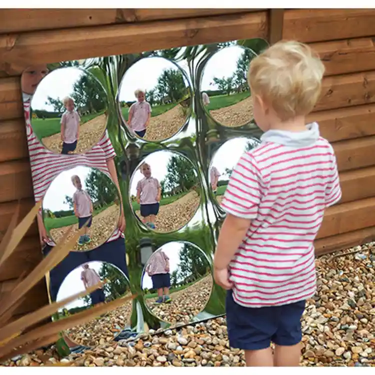 Sensory Wall Toddler Mirror, Giant