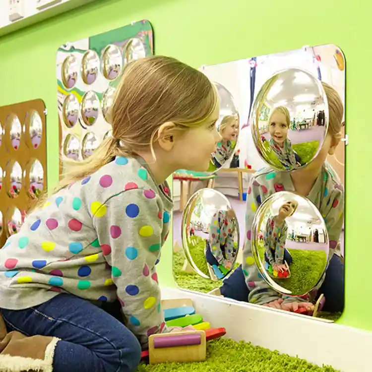 Sensory Wall Toddler Mirrors