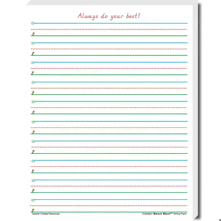 Smart Start 1-2 Writing Paper, 360 Sheets