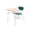 Martest® Combo Desks, Rectangle Top, Forest Green