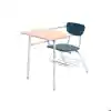 Martest® Combo Desks, Rectangle Top, Navy Blue