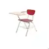 Martest® Combo Desks, Tablet Top, Red