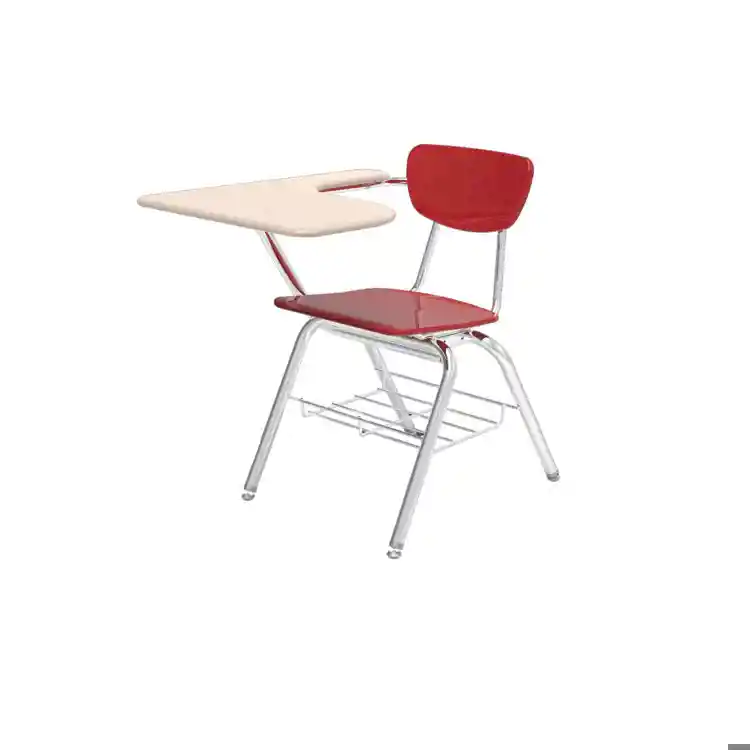 Martest® Combo Desks, Tablet Top, Red