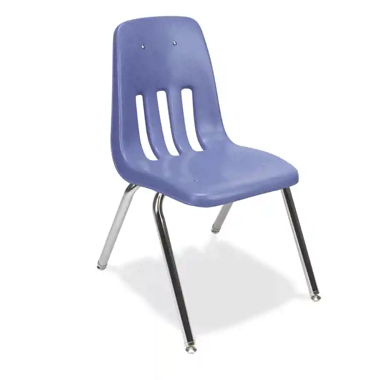 Virco® V9000 Chairs, Sky Blue, 10"