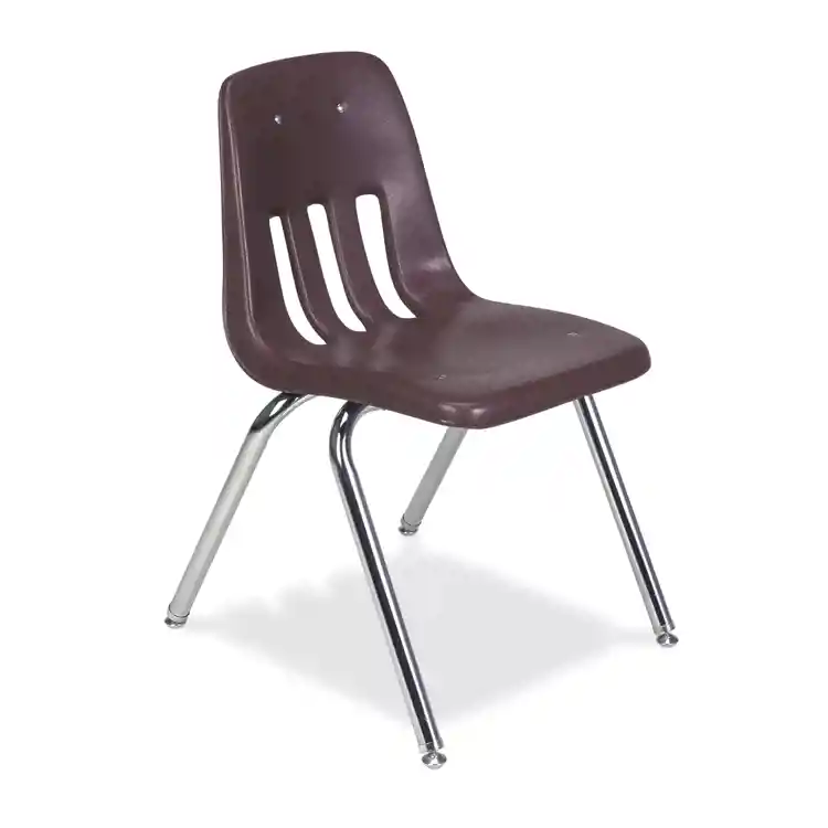 Virco® V9000 Chairs, Wine, 14"