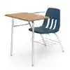 Virco® Combo Desks, Rectangle Top, Navy Blue