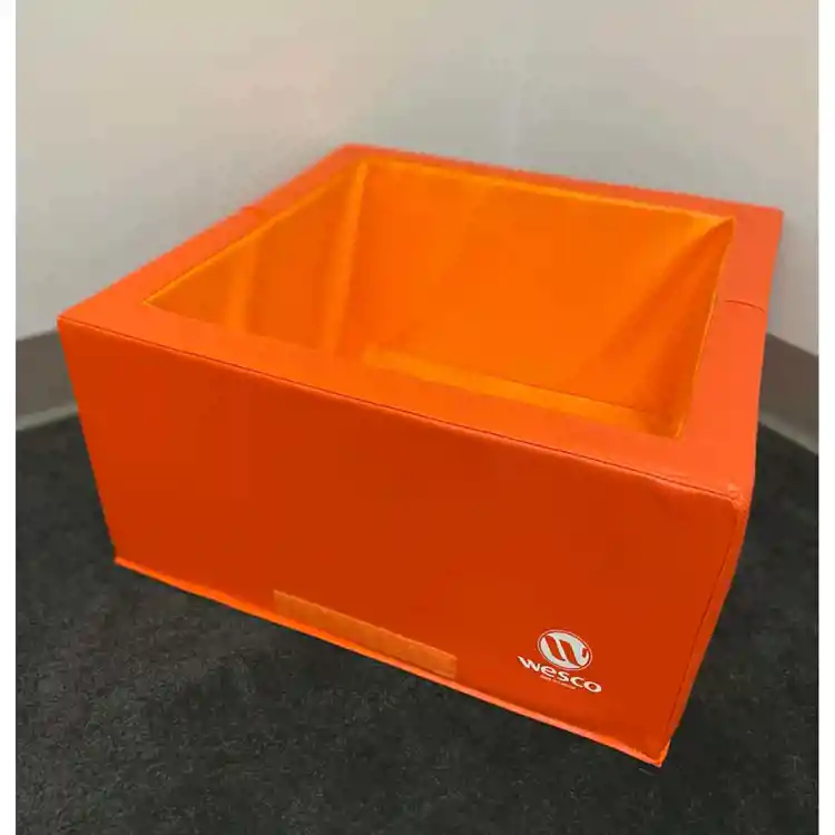 Vinyl Covered Storage Container