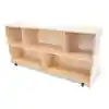 Straight Back Mobile Storage Cabinet