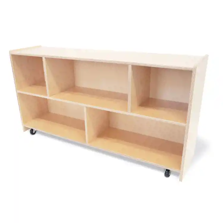 Straight Back Mobile Storage Cabinet