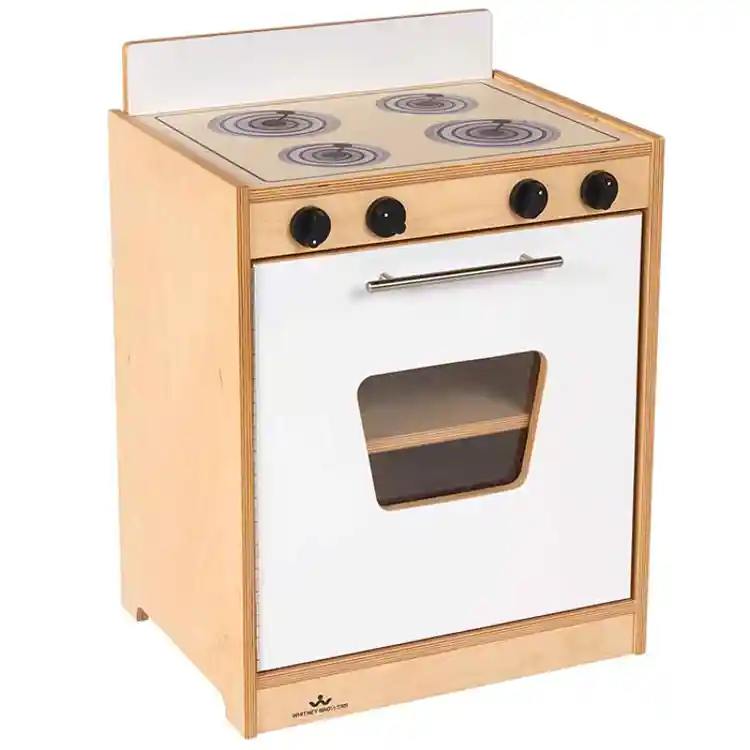 Contemporary Stove, White