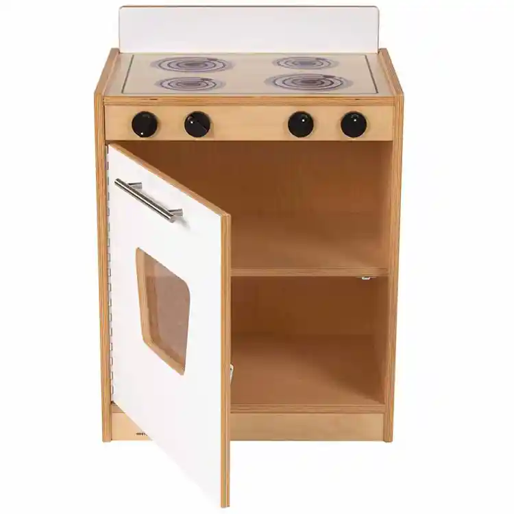 Contemporary Stove, White