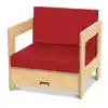 Chair Replacement Cushions, Red, Back Cushion