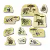 Animal Families Wooden Blocks