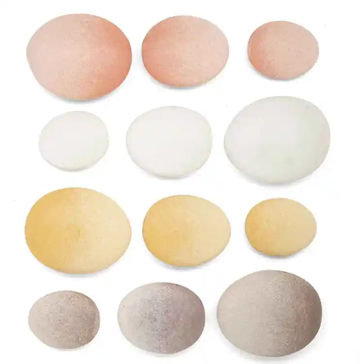 Natural Sorting Stones, 12 Count