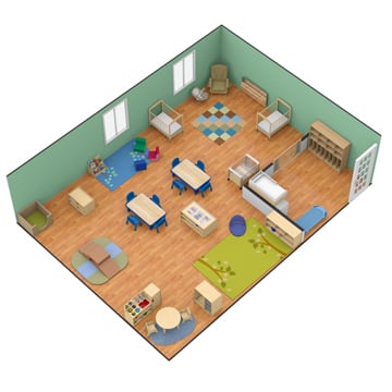 Head Start Floor Planner Classroom Image